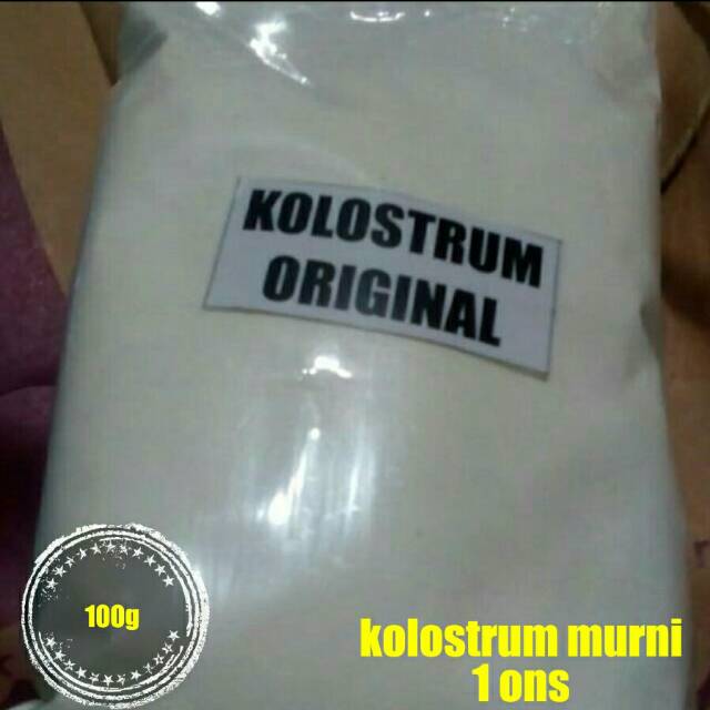 

KOLOSTRUM susu kambing etawa 100g/ 1ons