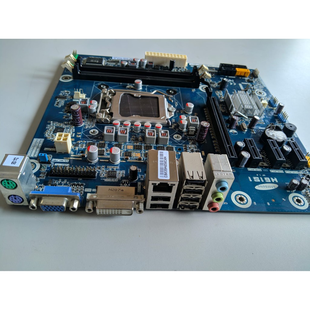 Paket Motherboard H61 Samsung Dan Processor I3 2120 Soket 1155 Dan Ram 4Gb DDR3 dan fan intel