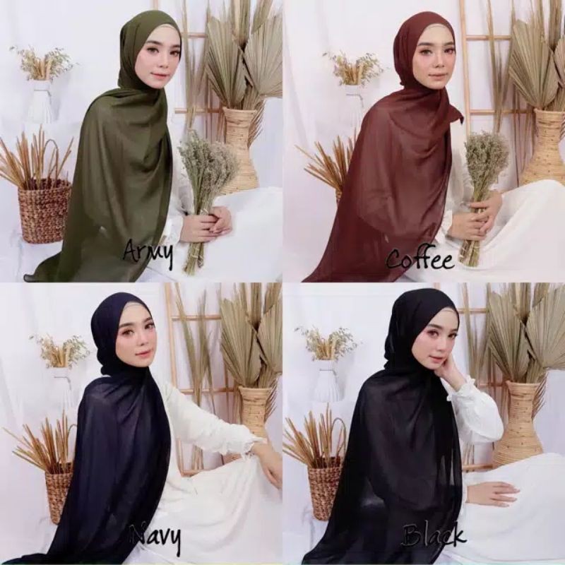 Aline Pashmina ceruty babydoll pashmina