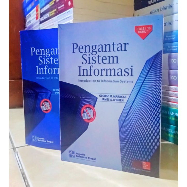 Jual Pengantar Sistem Informasi Edisi 16 Buku 1 Dan 2 George Marakas ...