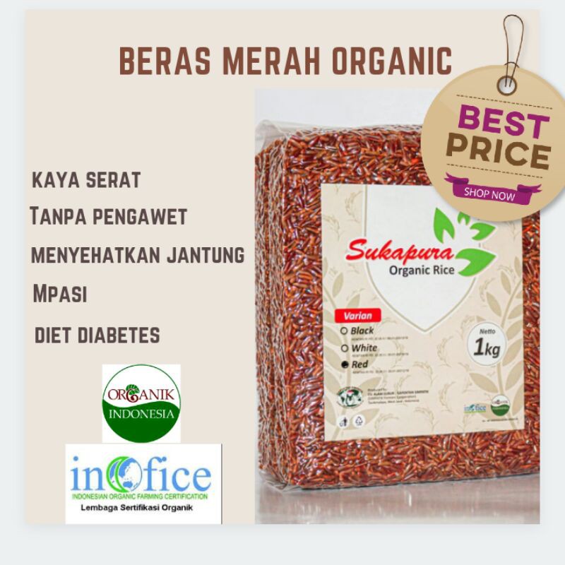 

BERAS MERAH ORGANIC