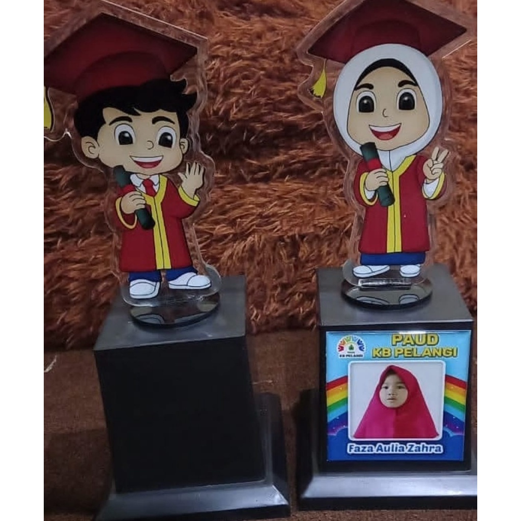 PLAKAT WISUDA CINDERAMATA TK PAUD RA CUSTOME FOTO NAMA SEKOLAH