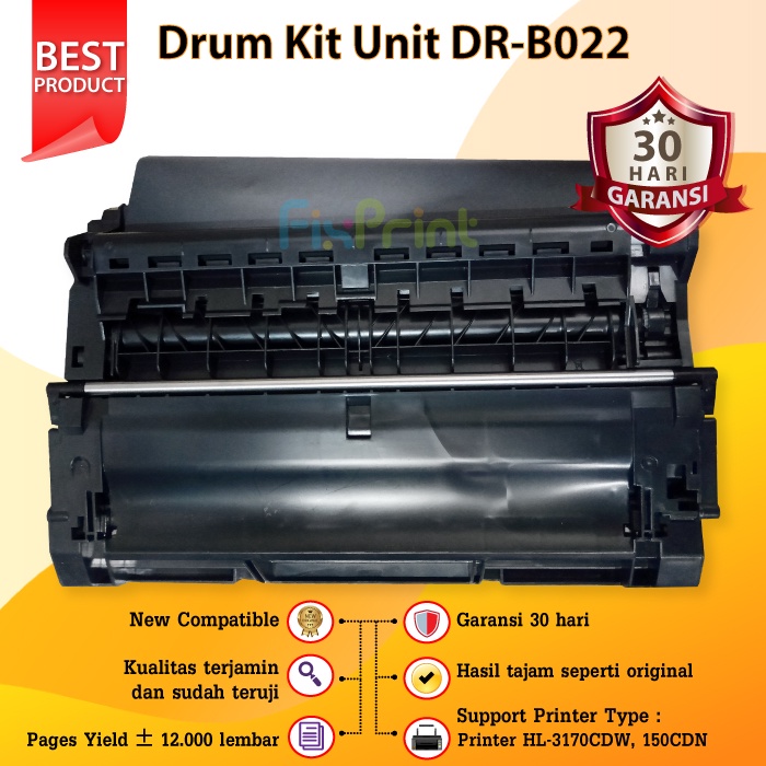 Drum Kit Unit Compatible DR-B022 DRB022 DR B022 Printer Brther Laserjet DCP-B7535DW