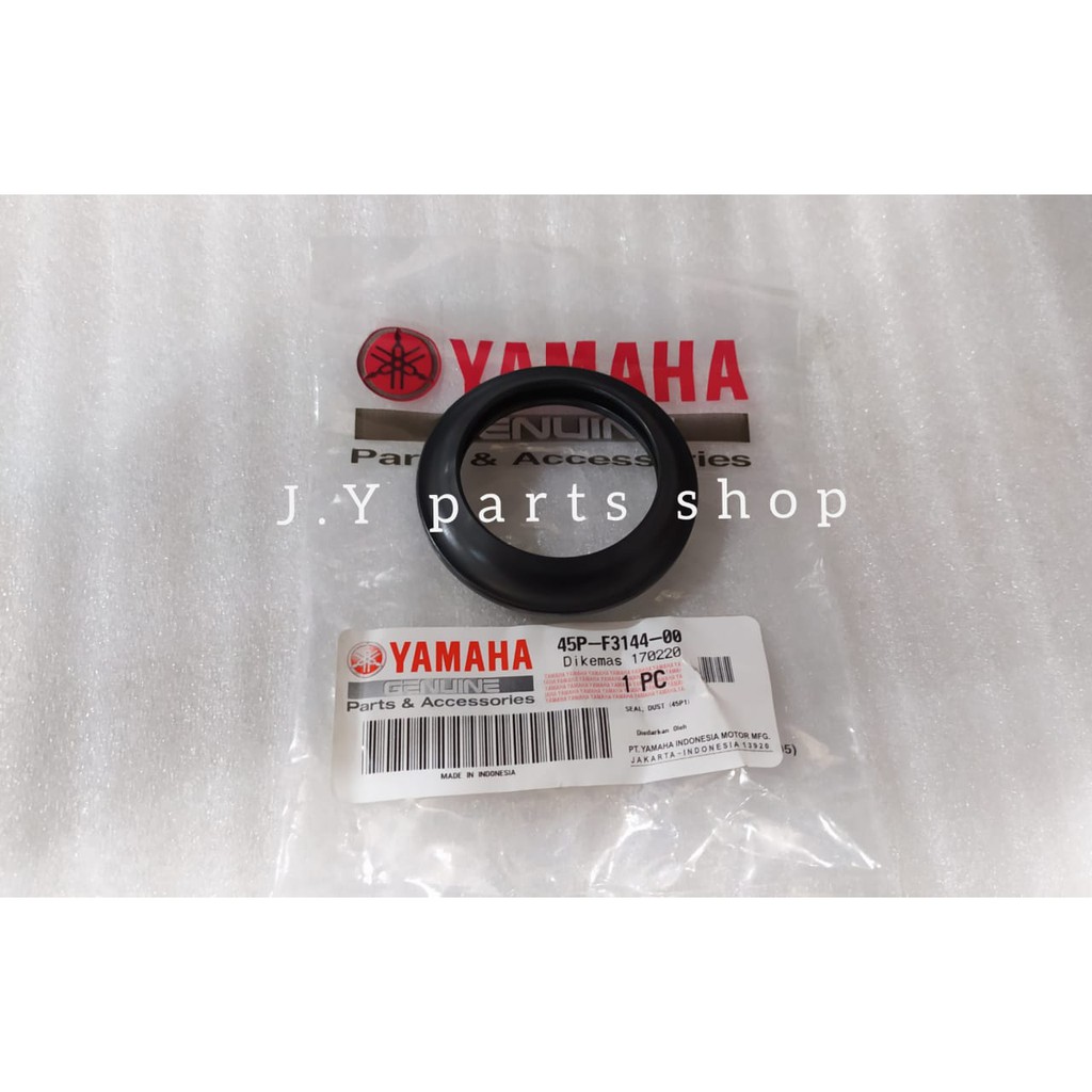 SIL SEAL DUST TUTUP DEBU SHOCK SHOK SOK DEPAN BYSON KARBU FI R25 MT25 LAMA ORIGINAL 45P-F3144-00