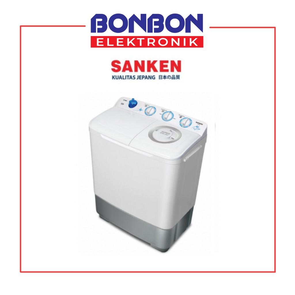 Sanken Mesin Cuci 2 Tabung 7KG TW-880 / TW880