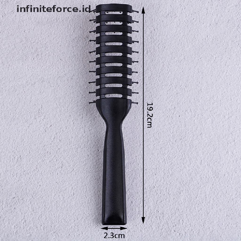 (Infiniteforce.Id) Sisir Rambut Pria Anti Statis Bahan Plastik