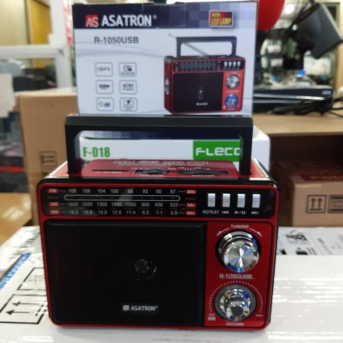 Fikashop000 | Radio Asatron R-1050Usb - Biru