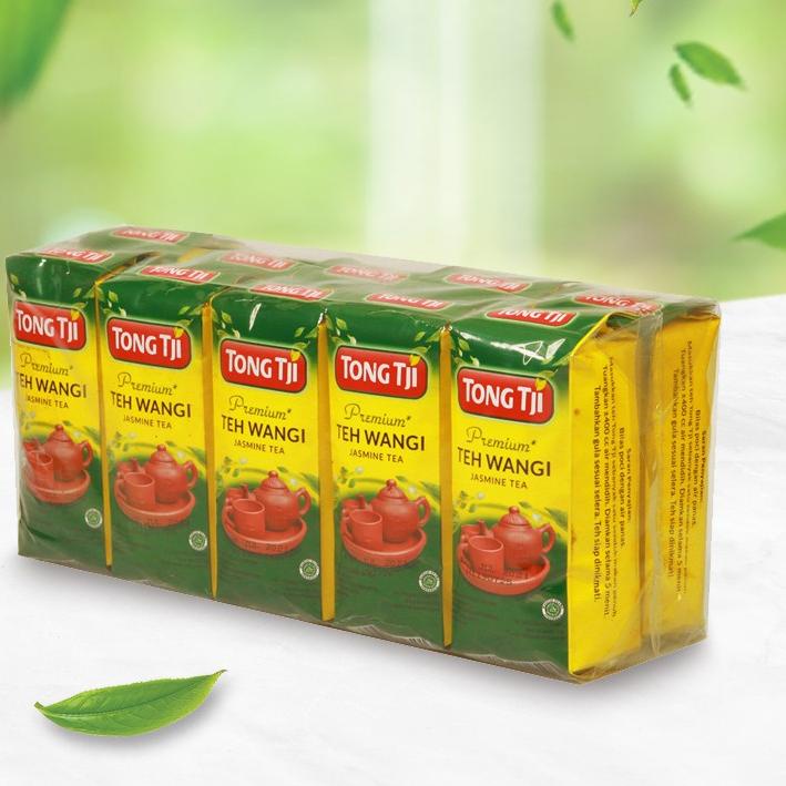 

❤[PROMO ⚡ALE!!!]❤ Tong Tji Premium Jasmine Tea 50g, Teh Seduh per Slop termurah se indonesia