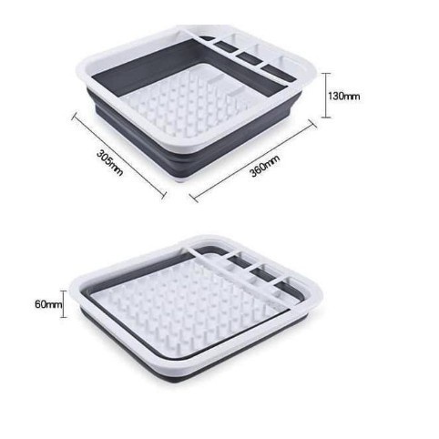 RAK PENGERING PIRING GELAS PRAKTIS LIPAT / RAK PIRING LIPAT [SWEETSPACE]