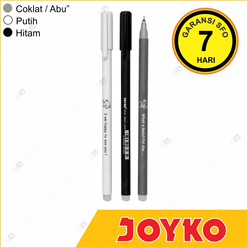 

Pen Gel Erasable Joyko GP 321 - Shokyo 3 Bisa Dihapus - SFO Semarang Official