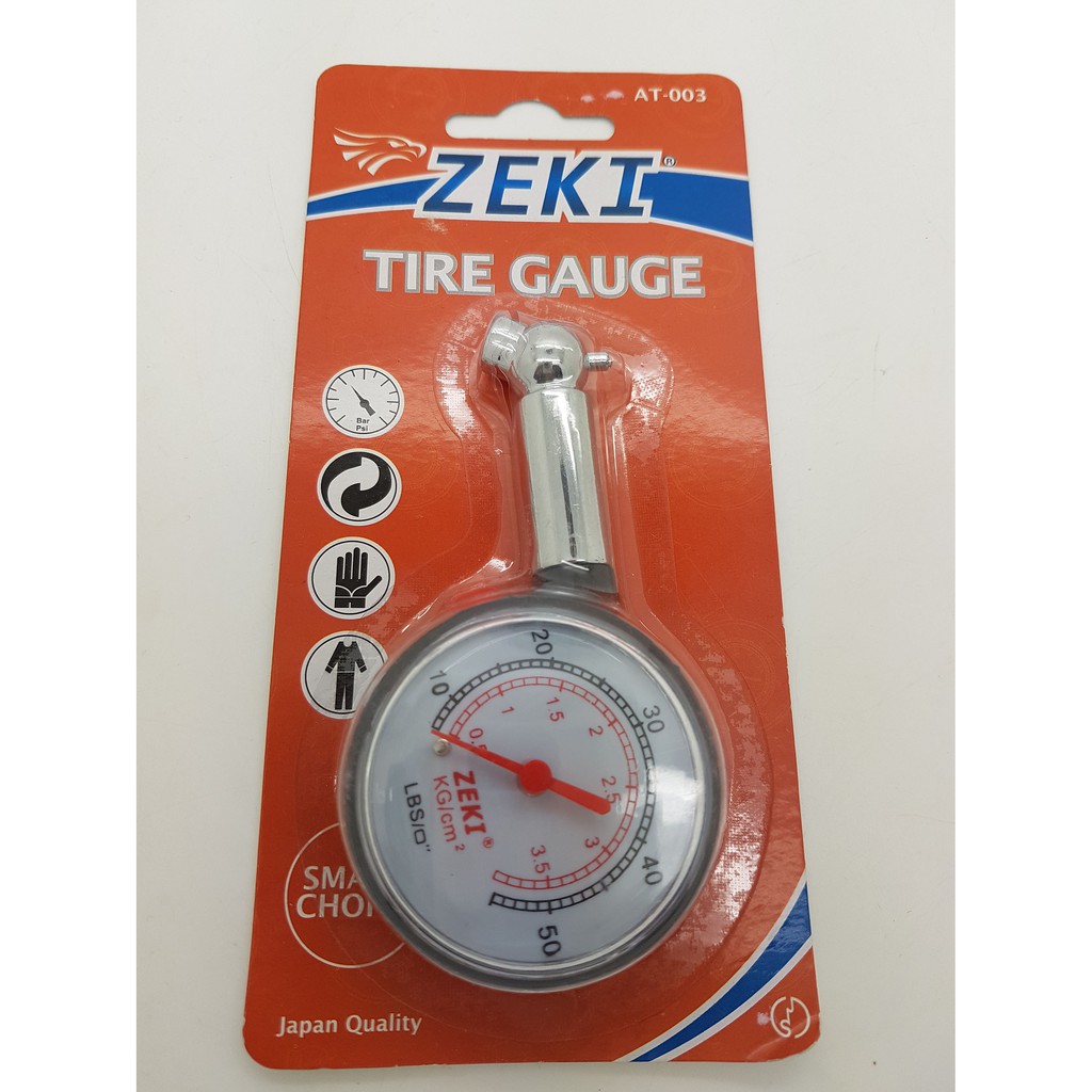 Tire Pressure Gauge/Alat Pengukur Tekanan Angin Merk ZEKI