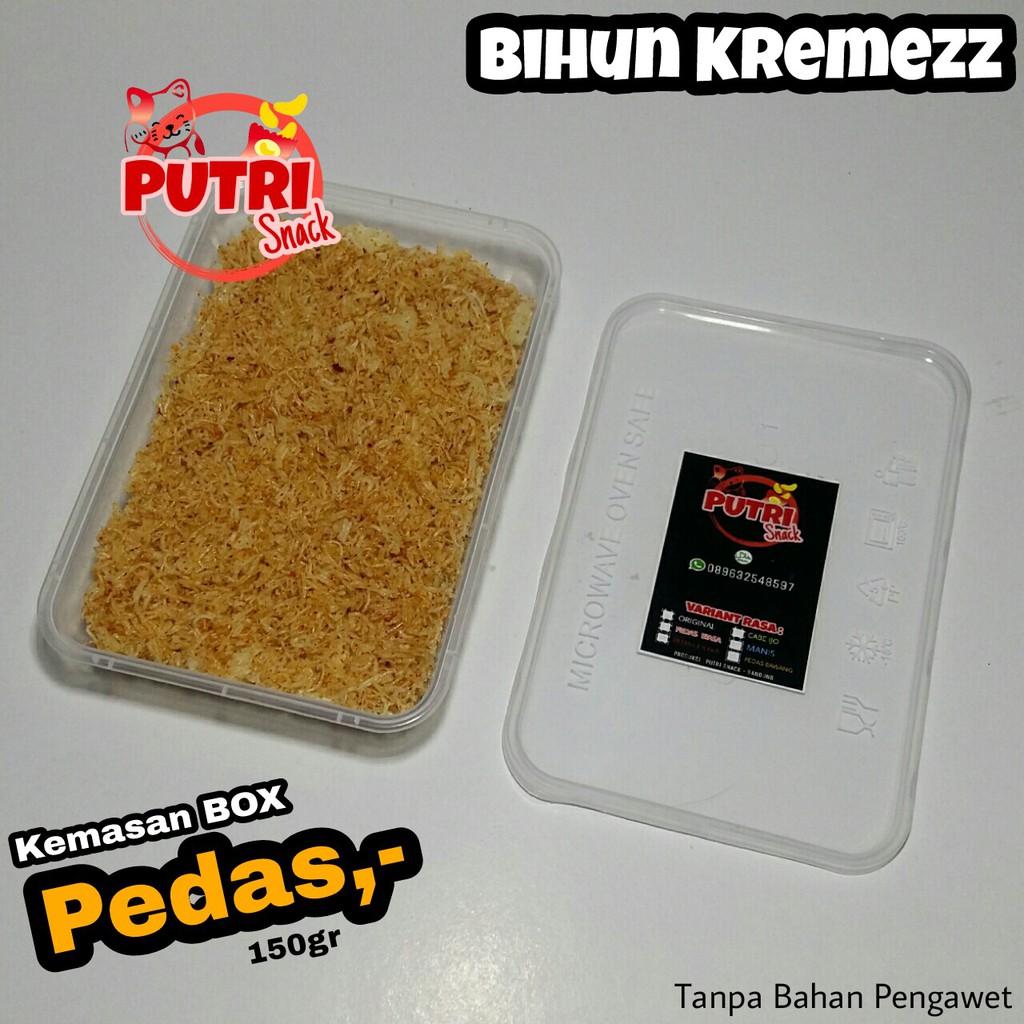 Bihun Kremes Kemasan Box 150gr