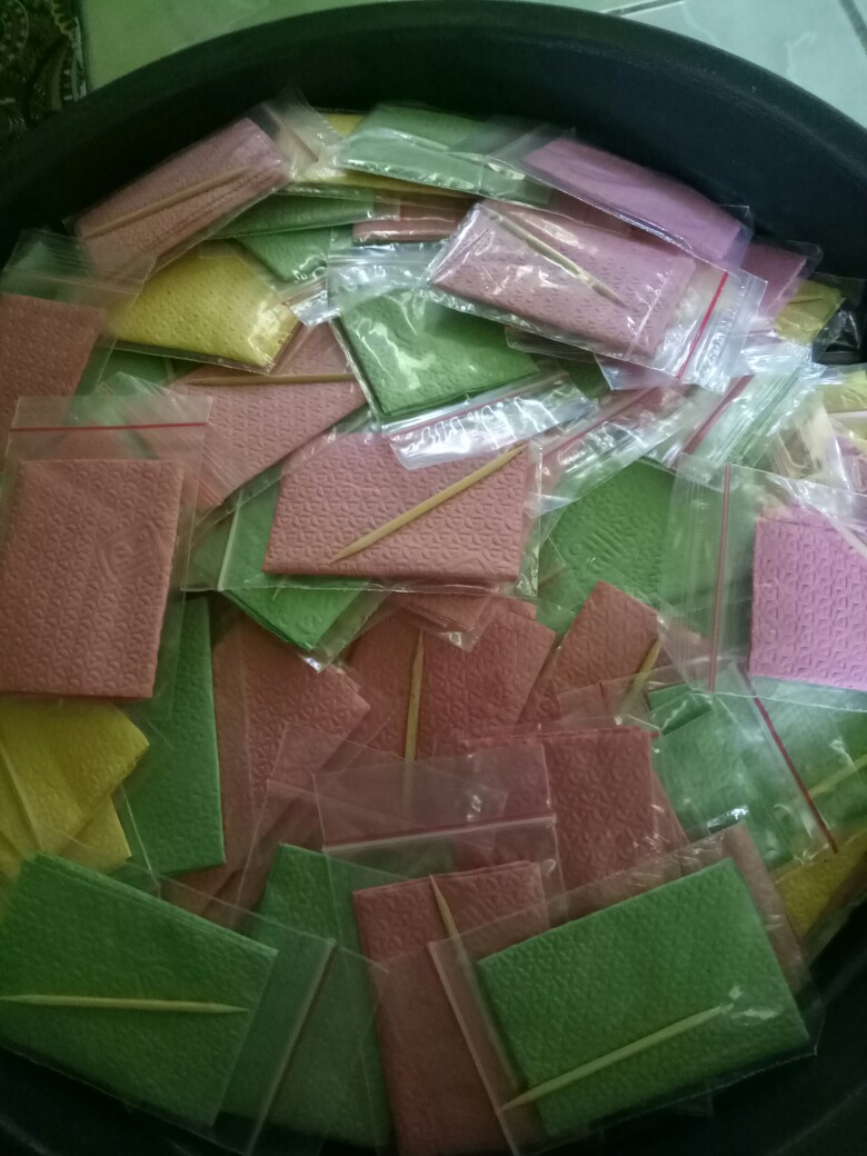 Ready Tisu Makan Prasmanan / Hajatan / Pesta Pernikahan