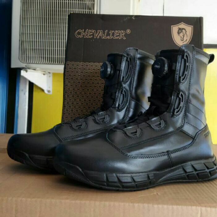 Sepatu PDL TNI Tali Putar Webest Full Kulit