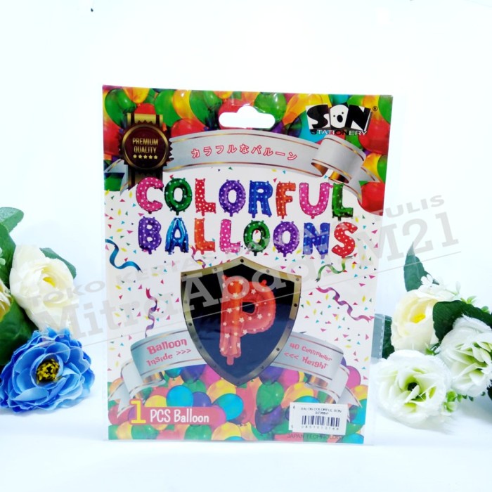 

BALON COLORFUL SON GZ368-P