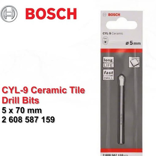 Mata Bor Keramik / Tombak BOSCH CYL-9 5mm