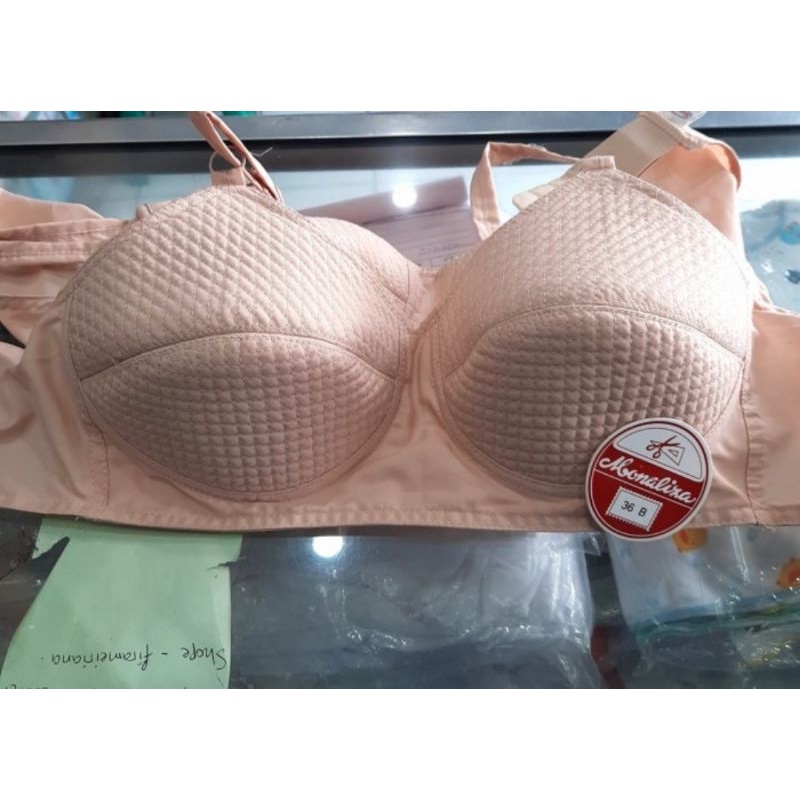 BH bra monalisa katun model kaku/ bh bra monaliza untuk pakai kebaya size 34-40 pola silang dan 100 