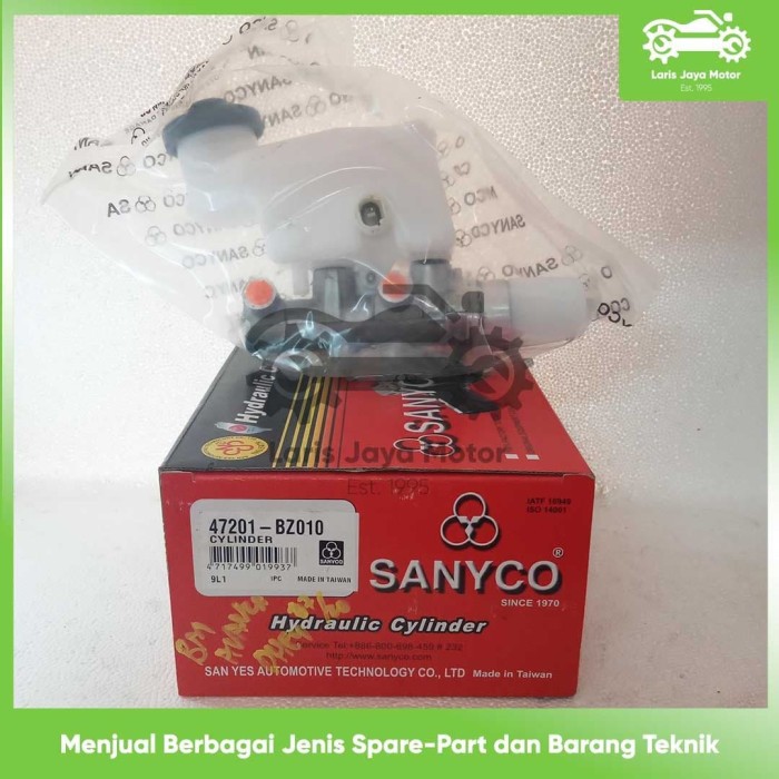 MASTER REM ATAS AVANZA, XENIA 1300CC 47201-BZ010 SANYCO MASTER CYLINDER ASSY UPPER PUMP ASSY AVANZA,