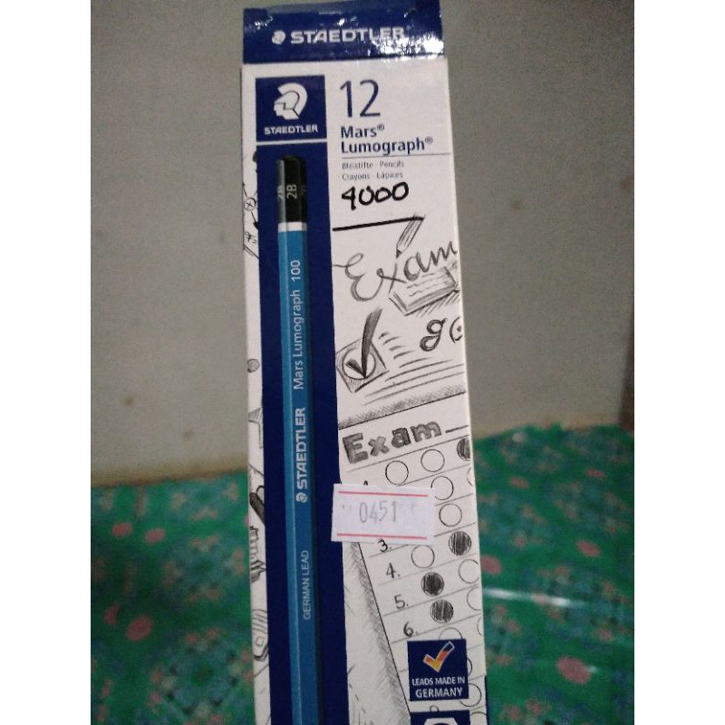 

pensil 2b staedtler murah