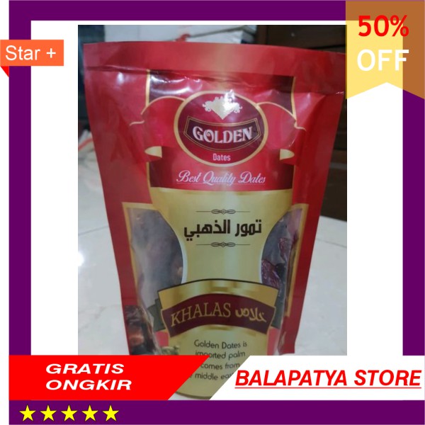 

CUMA HARI INI SAJA!!! 50 Off KUALITAS SUPER khalas 250gr kurma golden khalas Premium hikmah