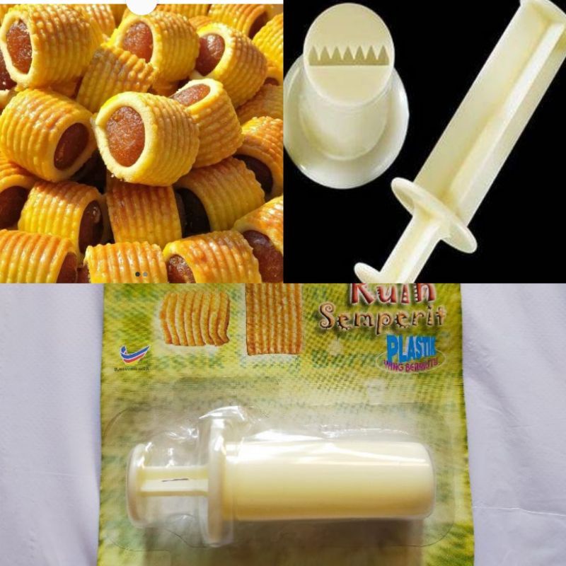 Cetakan Kue Nastar Kue Kering Roll nastar gulung Spuit Suntik Import