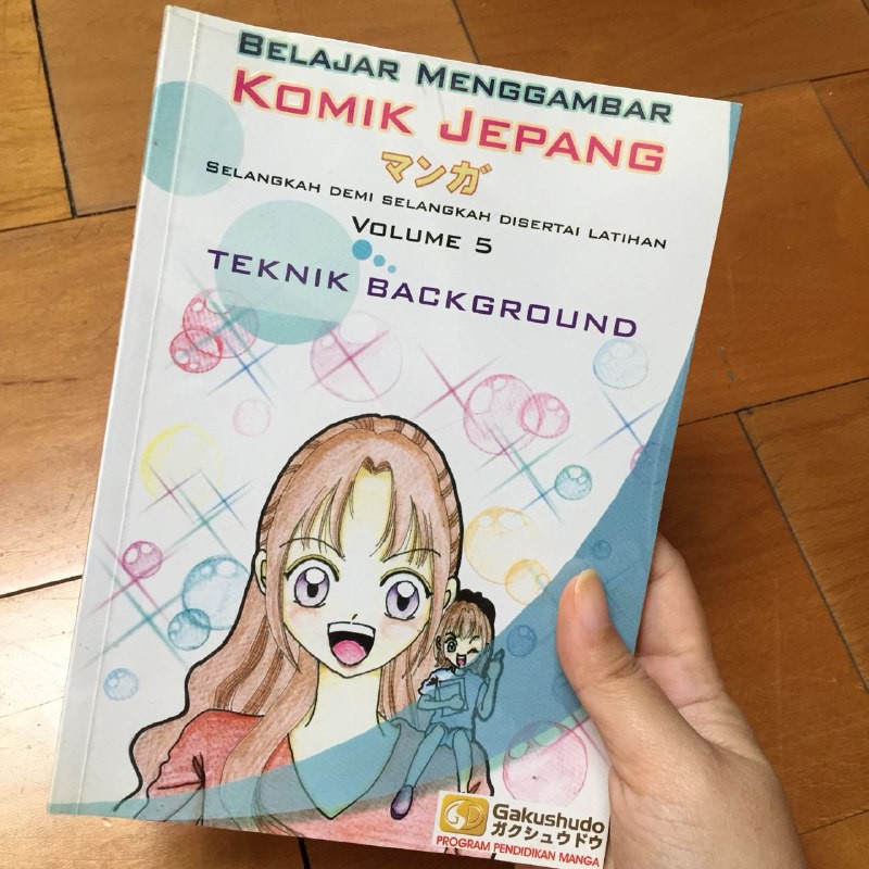 Jual Buku Belajar Menggambar Komik Jepang - Volume 5 Teknik Background