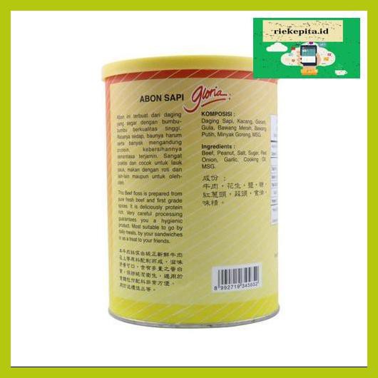 

5Yer67R- Abon Gloria Sapi (250 Gr) T7Rty67-