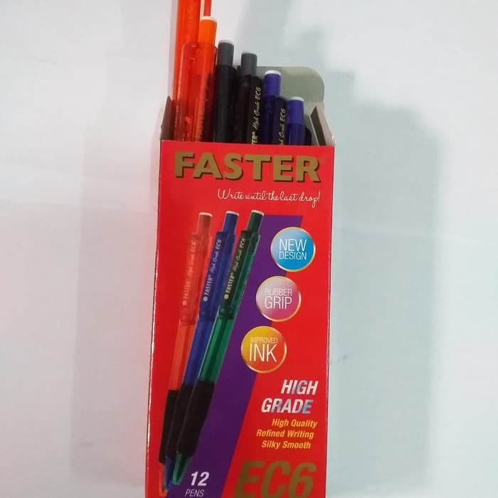 

TERBARU BALLPOINT FASTER EC6 - HITAM