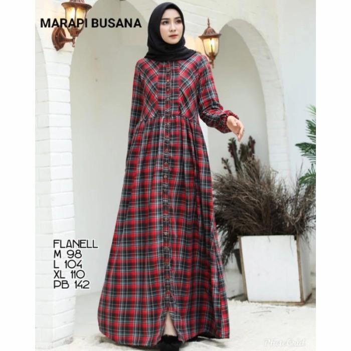 GAMIS CASUAL ASAKI MAYASARI ANAS PREMIUM|kombinasi hitam merah