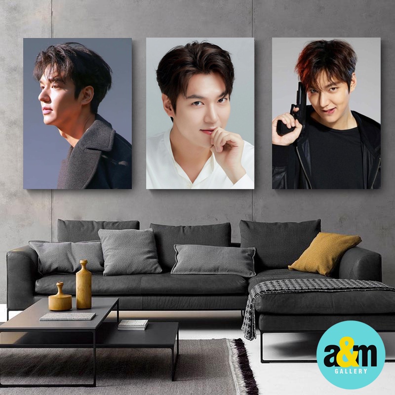 Poster Kayu LEE MIN HO Hiasan Dinding Kamar Aktor Drama Korea I Pajangan Dinding Kamar K-POP Wall Decor Kamar - A&amp;M