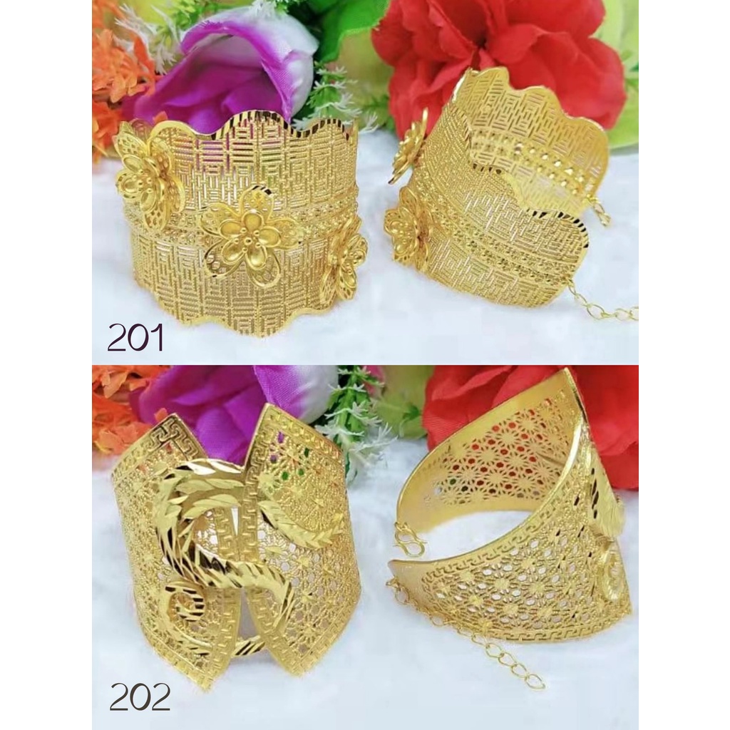 Gelang XupingTerbaru Perhiasan Fashion Lapis Emas 24k 201.202