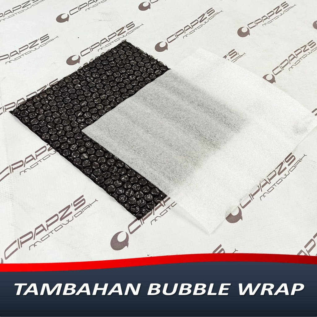 

tambahan bubble wrap