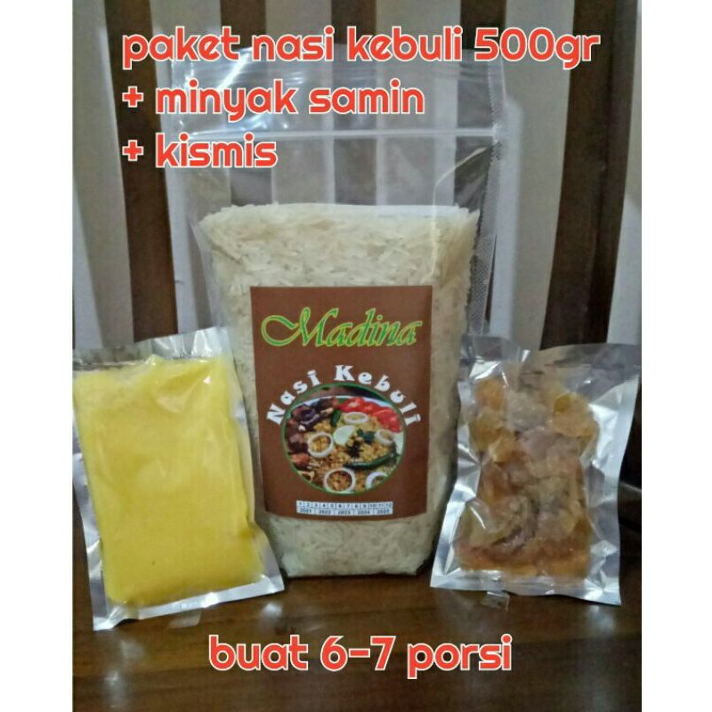 PROMO NASI KEBULI INSTAN 250 gr &amp;  500gr.