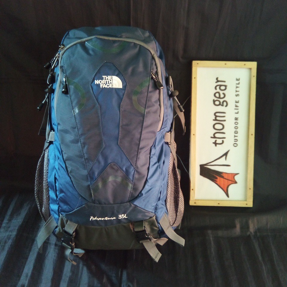 Thomgear Tas Gunung Tnf Tas Outdoor Daypack Kapasitas 35 Liter Bonus Rain Cover Thomgear