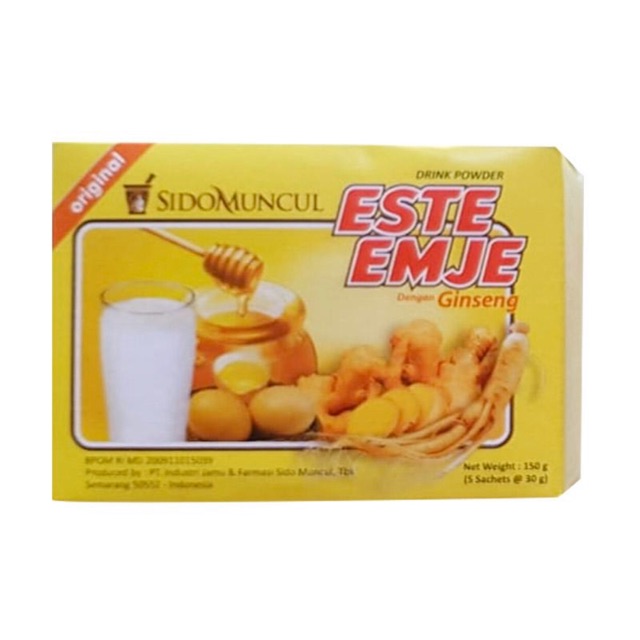 

Sido Muncul STMJ dengan Gingseng (5pcs)