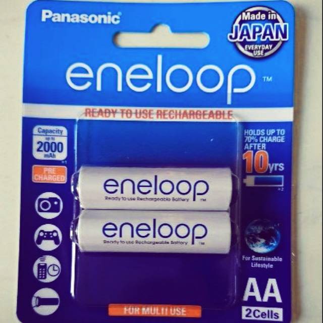 Baterai eneloop AA isi 2 original