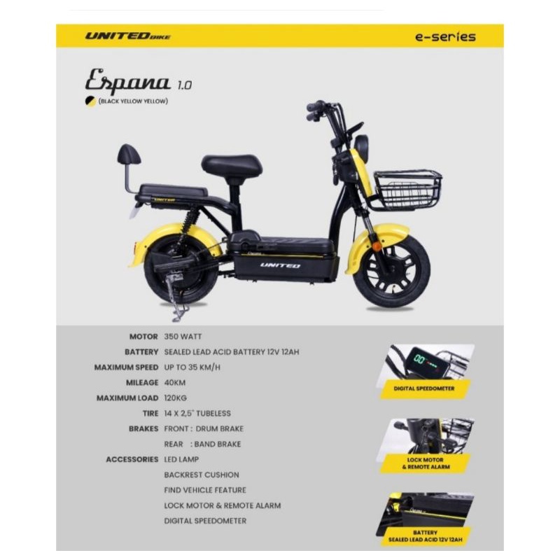 Sepeda listrik United