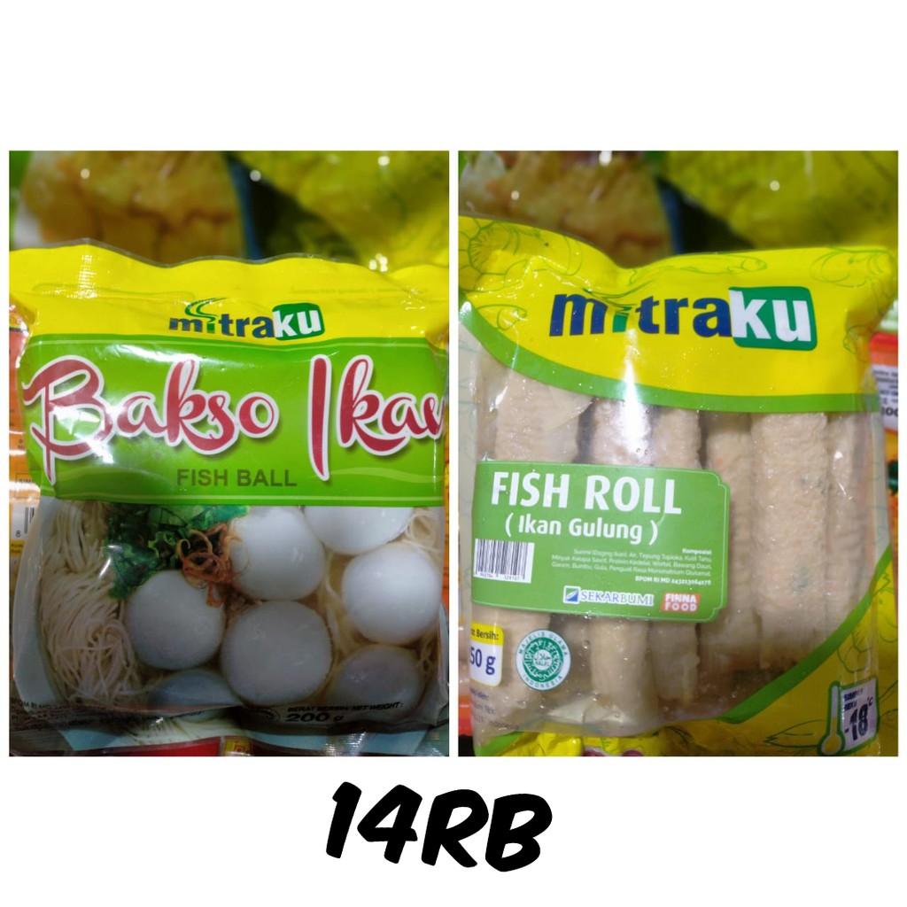 

Bakso Ikan dan Fish Roll