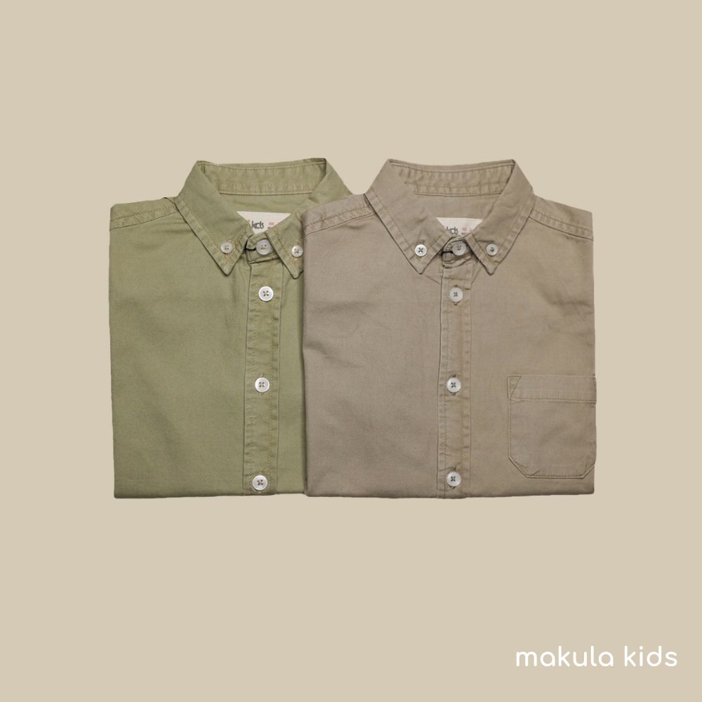 kemeja anak lengan pendek umur 3-9 tahun / pakaian anak laki-laki / dj kids