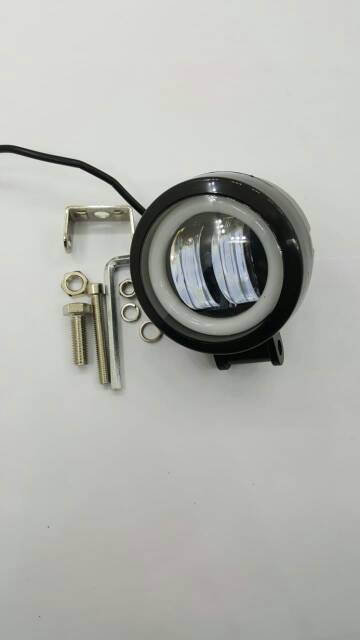 LAMPU TEMBAK CREE ANGEL EYE BULAT/ LAMPU SOROT CAHAYA CUTT OFF CAHAYA LEBAR