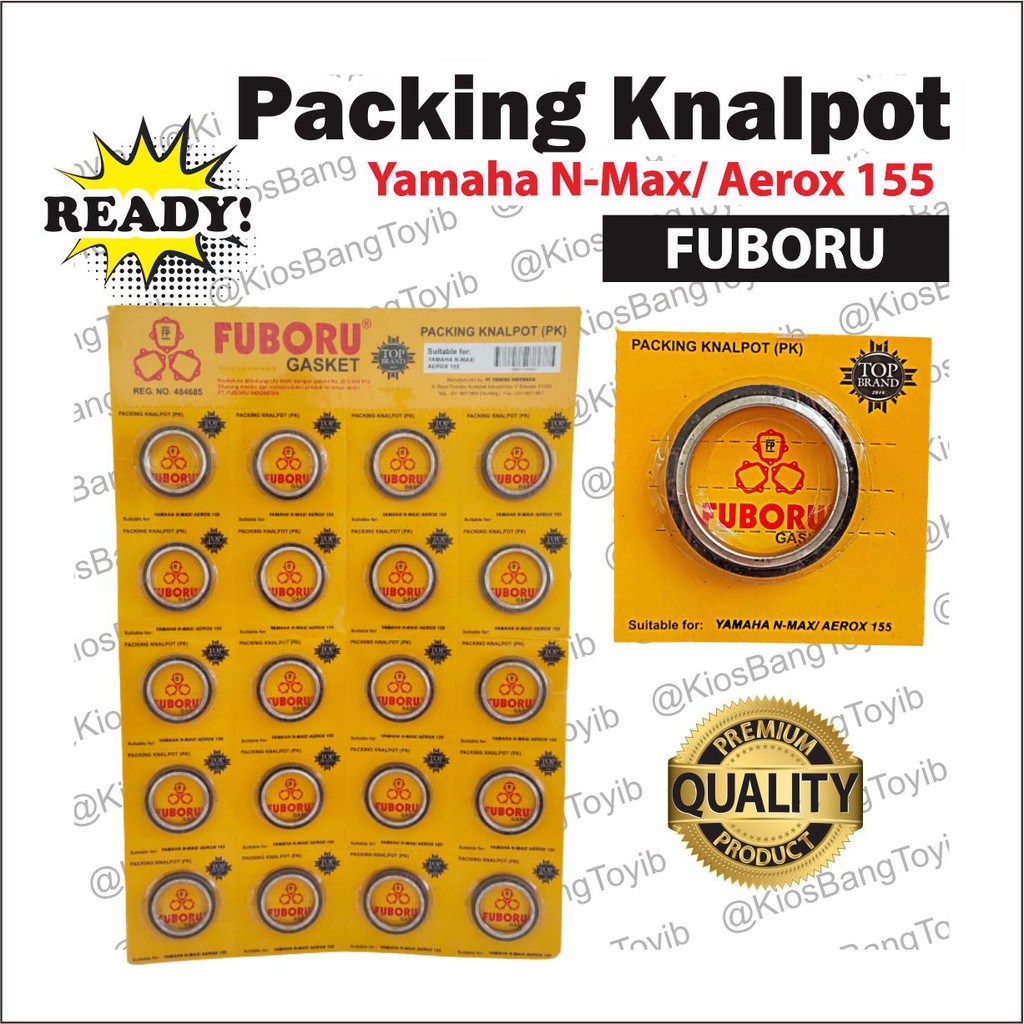 Packing Gasket Ring Knalpot/  Paking Knalpot Yamaha Nmax N-max Aerox 155 ★𝐅𝐮𝐛𝐨𝐫𝐮★