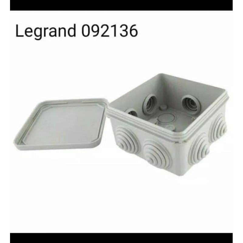 plexo legrand 105x105x55mm junction box duradus legrand ip 44