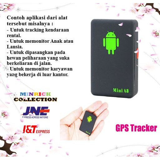 [TOKO RICKY] Alat Sadap Suara Mini A8 Tracker GPS / Alat Sadap Lacak GPS