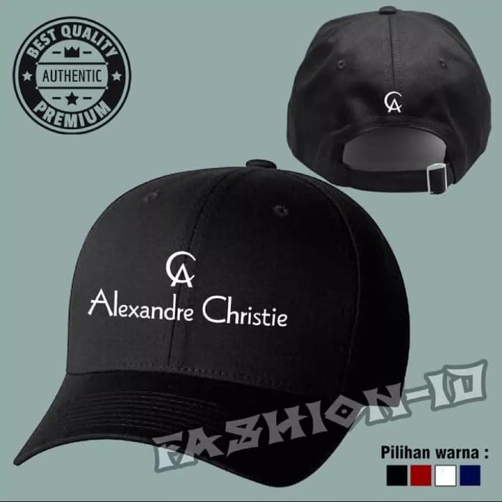 New Version Trendy 2021 Topi Pria Wanita Baseball Model Alexander Christie | COD Real Pict