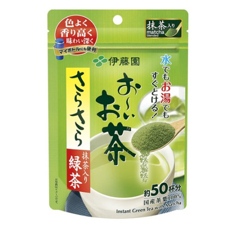 

Ready stock Ito En Instant Green Tea With Matcha 50 cups