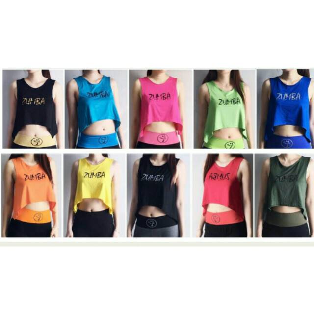 BAJU ZUMBA /Atasan senam/Atasan zumba/BATWING TOP