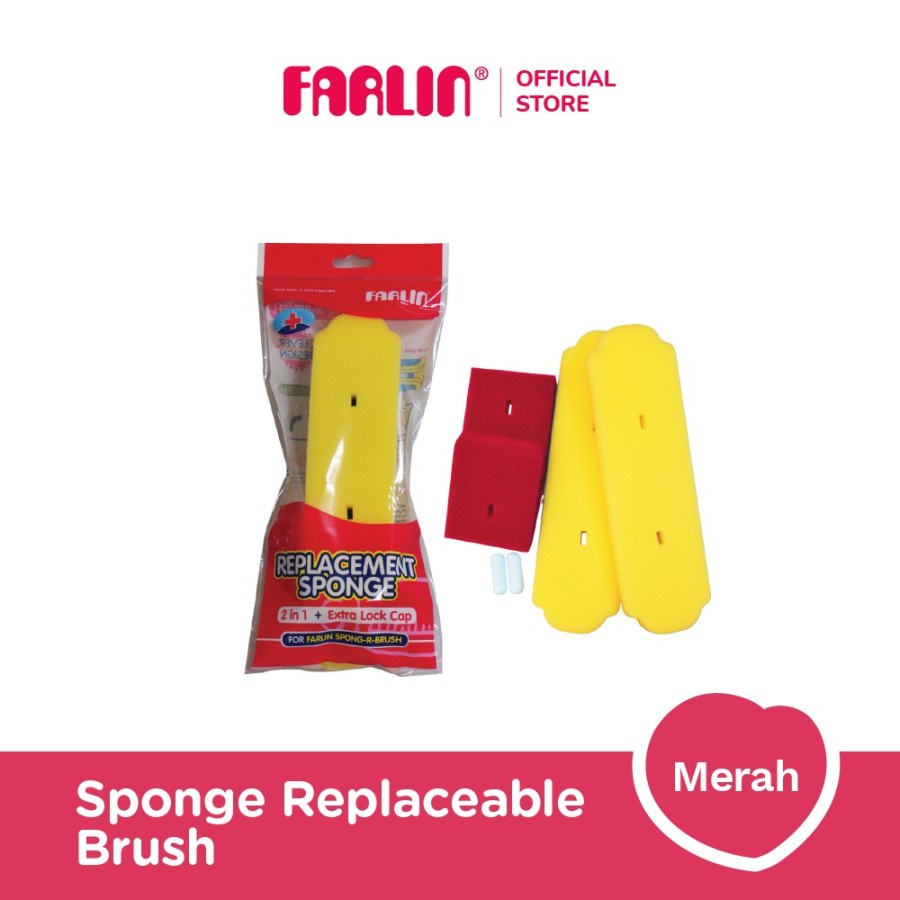 Farlin Sponge Replaceable Brush