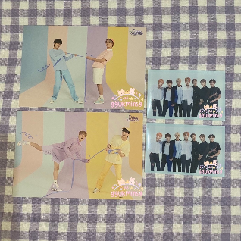 [READY] BTS festa calendar postcard fake love japan photocard pc official