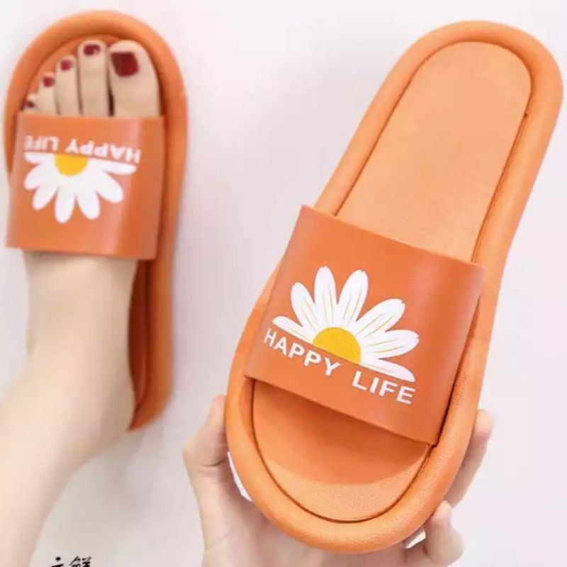 SANDAL WANITA (SELOP KOKOP) SPON HAPPY LIFE