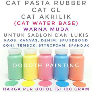  Cat Pasta Rubber  GL Cat  Akrilik Cat  Textile 